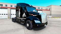 Adidas skin for the truck Peterbilt 579 for American Truck Simulator