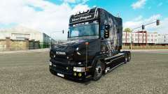 Silver Dragon skin for Scania T truck for Euro Truck Simulator 2