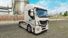 Brushed Aluminum skin for Iveco truck for Euro Truck Simulator 2