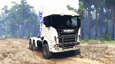 Scania R730 6x6 for Spin Tires
