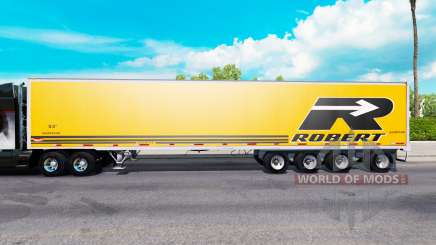 Four-axle semi-trailer for American Truck Simulator