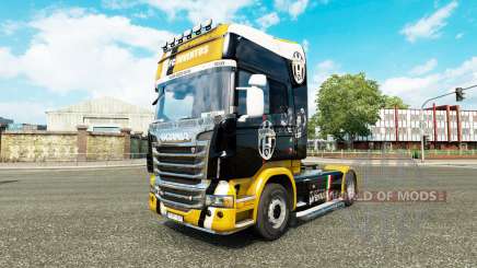 Juventus skin for Scania truck for Euro Truck Simulator 2