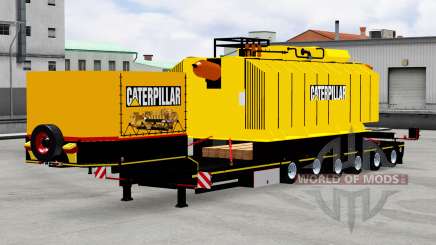 Low sweep with transformer Caterpillar for American Truck Simulator