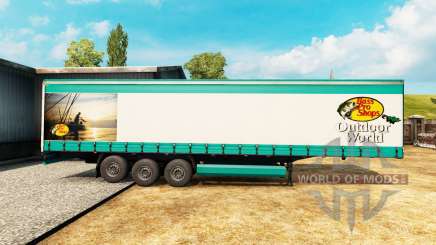 Skin Bass Pro Shops for a semi-trailer for Euro Truck Simulator 2