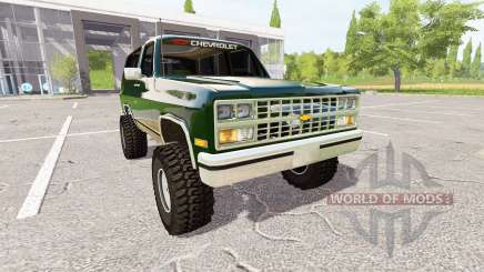 Chevrolet K5 Blazer 1991 for Farming Simulator 2017