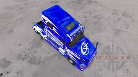 Skin First Class on the Volvo trucks VNL 670 for American Truck Simulator