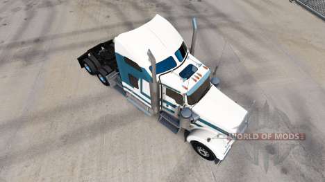 Skin Carlyle on the truck Kenworth W900 for American Truck Simulator