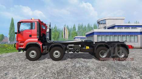 MAN TGS 41480 8x8 container for Farming Simulator 2015