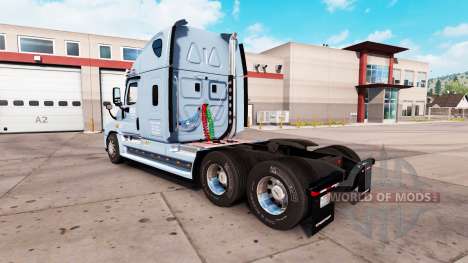 Skin on ADL tractor Freightliner Cascadia for American Truck Simulator
