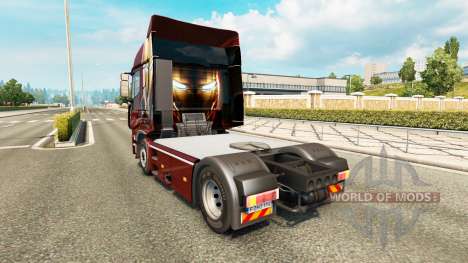 Skin Iron Man on tractor Iveco for Euro Truck Simulator 2