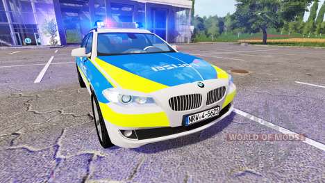 BMW 520d Touring (F11) Police for Farming Simulator 2017