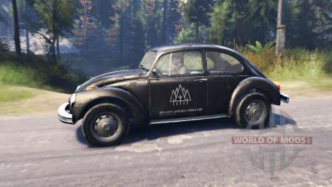 Volkswagen Beetle Custom v2.0 for Spin Tires