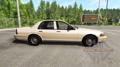 Ford Crown Victoria 1999 v2.0c for BeamNG Drive