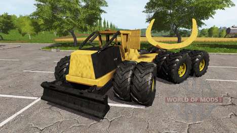 Tigercat 635E clambunk for Farming Simulator 2017