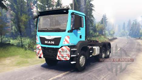 MAN TGS 26.480 for Spin Tires