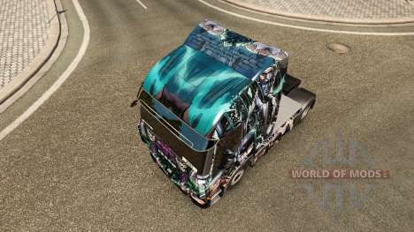 Skin DC Villains on the truck Iveco for Euro Truck Simulator 2