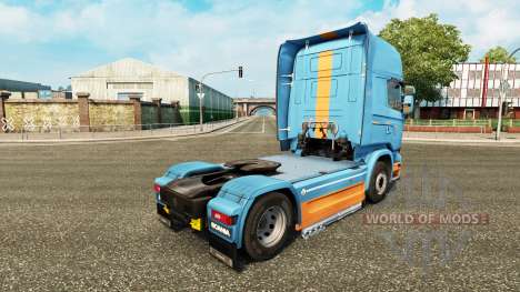 Skin DS3 on the tractor Scania for Euro Truck Simulator 2
