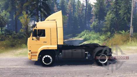KamAZ 5460 4x4 for Spin Tires