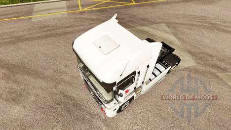 Massey Ferguson skin for Renault Magnum tractor  for Euro Truck Simulator 2