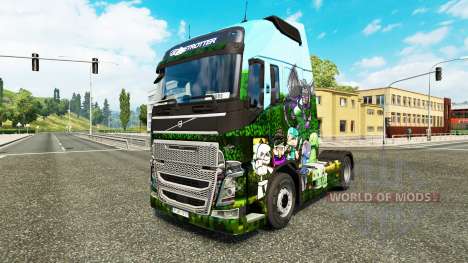 Minecraft skin for Volvo truck for Euro Truck Simulator 2