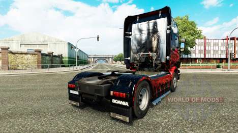 Grim Reaper skin for Scania truck for Euro Truck Simulator 2