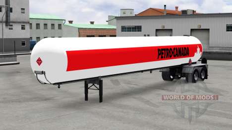 The semitrailer-tank v1.5 for American Truck Simulator