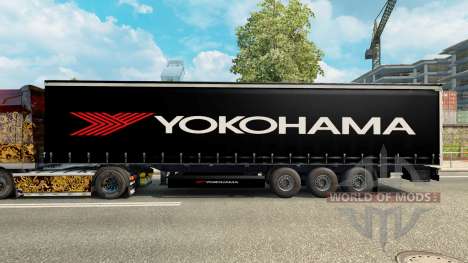 Skin Yokohama for semi-trailer for Euro Truck Simulator 2