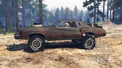 Chevrolet Monte Carlo 1973 Mad Max for Spin Tires