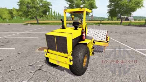 Vibratory soil compactor v1.3 for Farming Simulator 2017