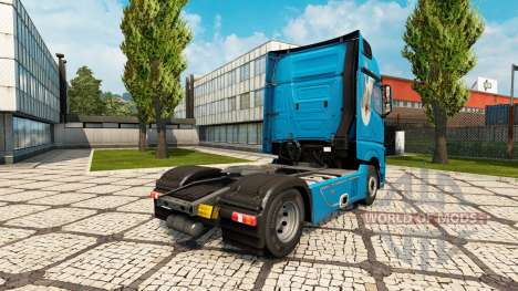 Skin Dove for tractor Mercedes-Benz for Euro Truck Simulator 2
