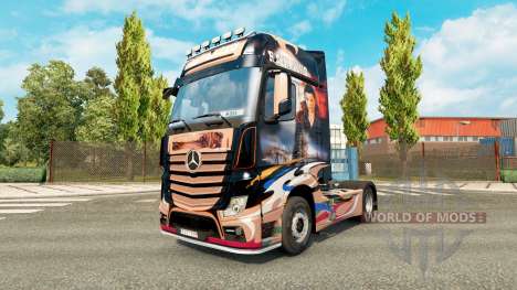 Skin Revaniko for tractor Mercedes-Benz for Euro Truck Simulator 2