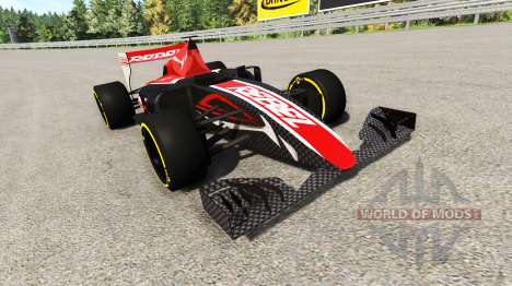 The formula 1 race car v2.0 for BeamNG Drive