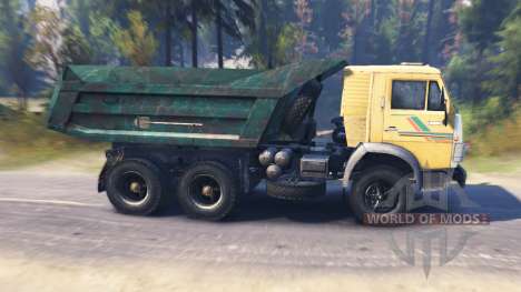 KamAZ 5511 for Spin Tires