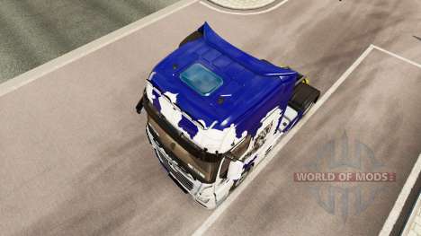 Skin Biomechaniks for tractor Mercedes-Benz for Euro Truck Simulator 2