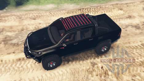 Toyota Hilux Double Cab 2016 v2.0 for Spin Tires