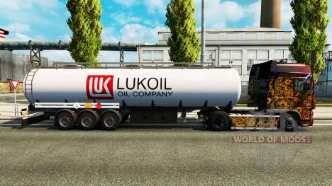Skins on the fuel semi-trailer for Euro Truck Simulator 2