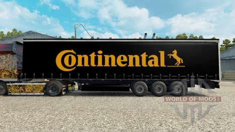Skin Contiential on the trailer for Euro Truck Simulator 2