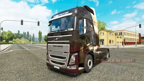 Angel skin for Volvo truck for Euro Truck Simulator 2