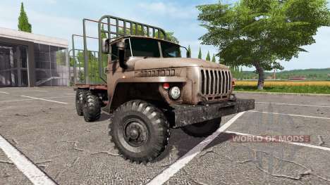 Ural-4320 truck v2.0 for Farming Simulator 2017