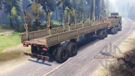 KamAZ-43114 for Spin Tires