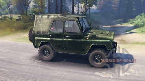 UAZ-469 HD for Spin Tires