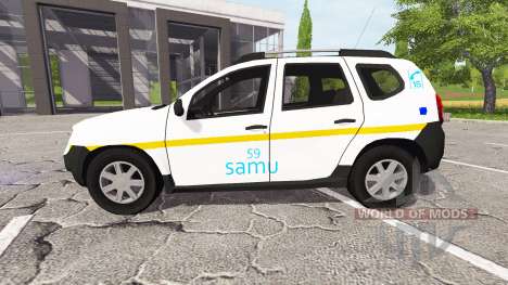 Dacia Duster SAMU for Farming Simulator 2017