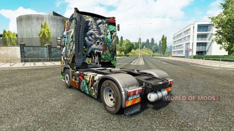 Skin Monsters Attack at Volvo trucks for Euro Truck Simulator 2