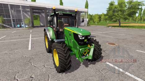 John Deere 6135M v1.0.5 for Farming Simulator 2017