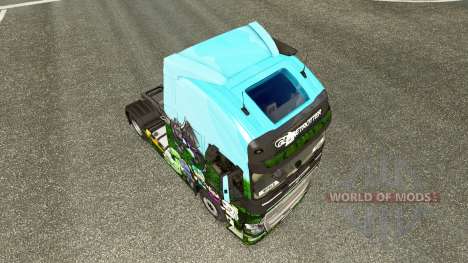 Minecraft skin for Volvo truck for Euro Truck Simulator 2