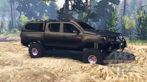 Toyota Hilux Double Cab 2016 v2.0 for Spin Tires