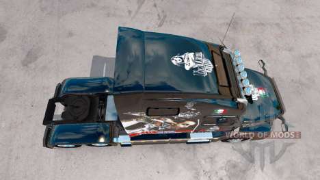 Skin Big Mama Tattoo on tractor Volvo VNL 670 for American Truck Simulator