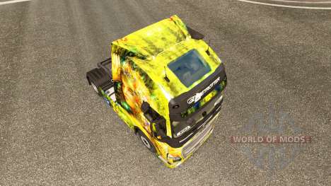 Flower Girl skin for Volvo truck for Euro Truck Simulator 2