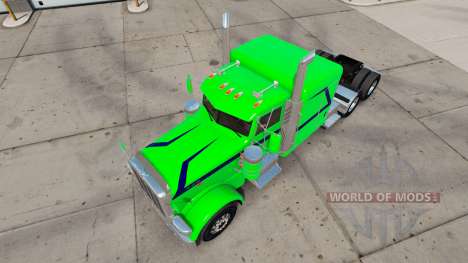 Emerald Dream skin for the truck Peterbilt 389 for American Truck Simulator