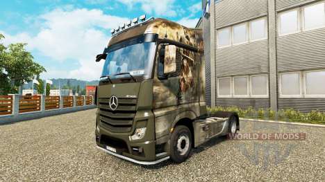 Skin Crusade for tractor Mercedes-Benz for Euro Truck Simulator 2